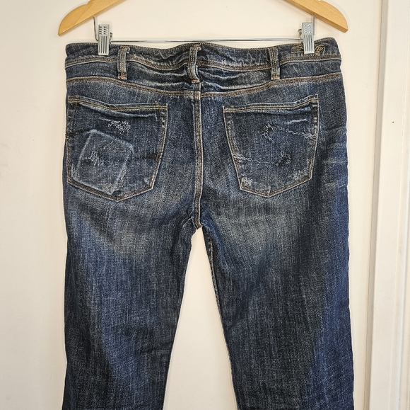 🥈SILVER Jeans Size 34 (western glove works Jasmine) - Picture 3 of 16